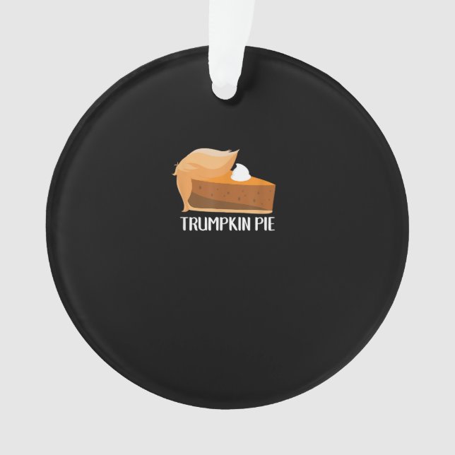 Trumpkin Citrouille tarte drôle Thanksgiving (devant)