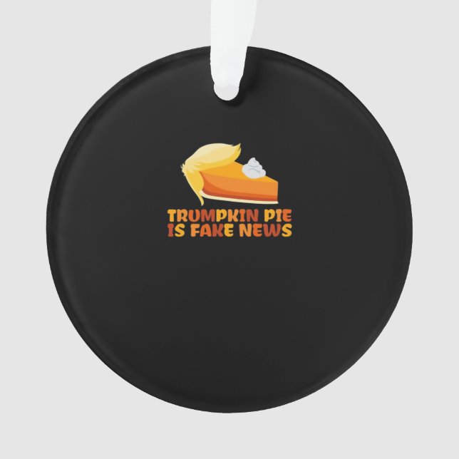 Trumpkin Citrouille tarte drôle Thanksgiving Fitti (devant)