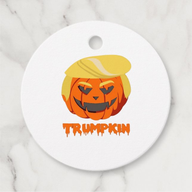 Trumpkin Classic – Basic Autumn Favour Tags (Front)