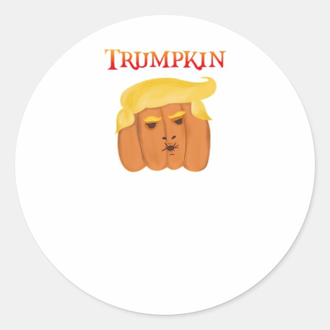 Trumpkin Classic Classic Round Sticker (Front)