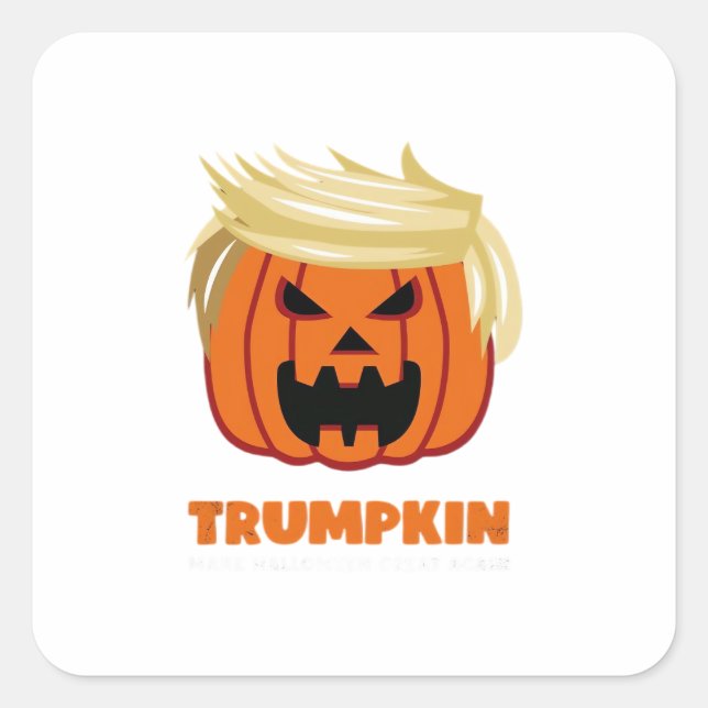 Trumpkin Classic Design Square Sticker (Front)
