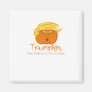 Trumpkin Classic & Funny Design For Halloween Magnet