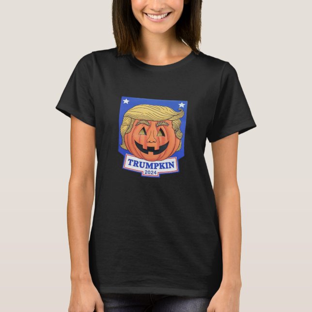 Trumpkin Classic – Funny Halloween Quote T-Shirt (Front)