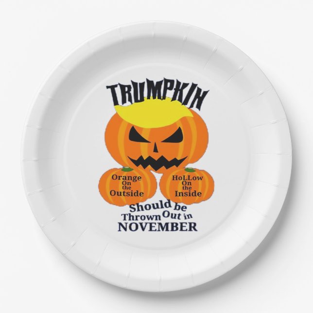 Trumpkin Classic Paper Plate (Front)