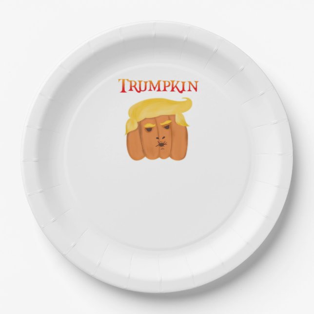 Trumpkin Classic Paper Plate (Front)