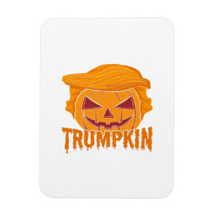 Trumpkin Classic – Pumpkin President Style Magnet