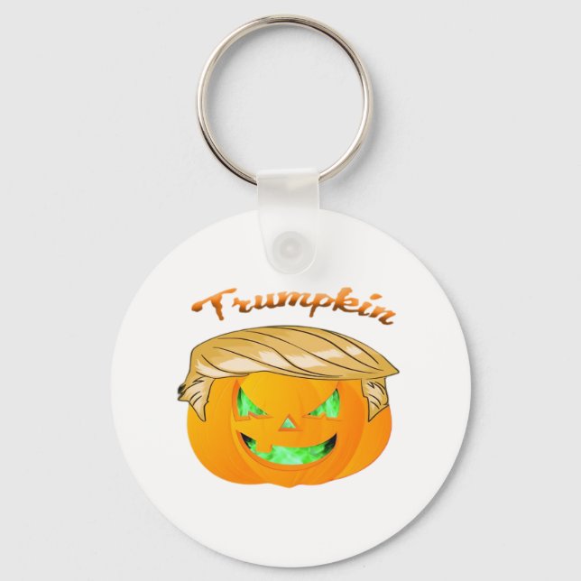 Trumpkin Classic – Sloth in a MAGA Hat Keychain (Front)