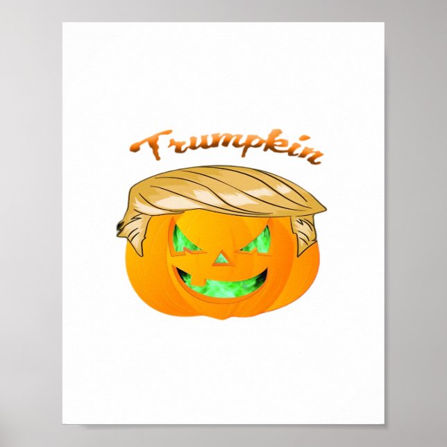 Trumpkin Classic – Sloth in a MAGA Hat Poster (Front)