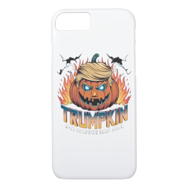 Trumpkin Classic – Spooky Pumpkin Design Case-Mate iPhone Case (Back)