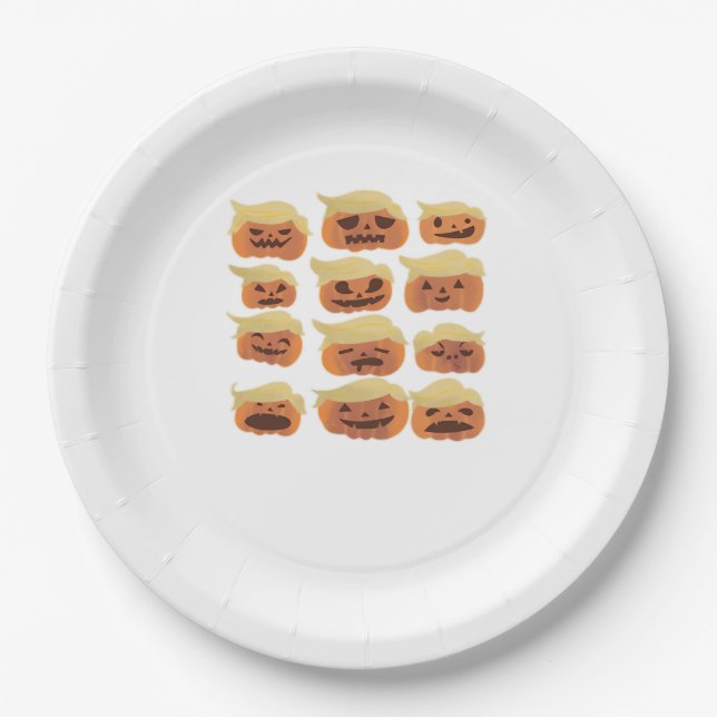 Trumpkin Collection Classic Paper Plate (Front)