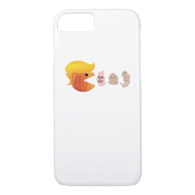 Trumpkin Eating Democrats Classic – Satirical Hall Case-Mate iPhone Case (Back)