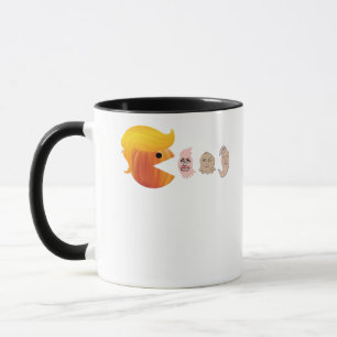 Trumpkin Eating Democrats Classic – Satirical Hall Mug