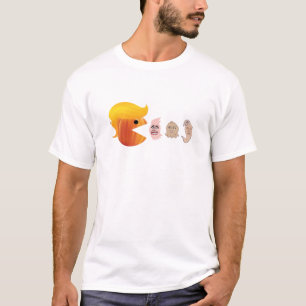 Trumpkin Eating Democrats Classic – Satirical Hall T-Shirt