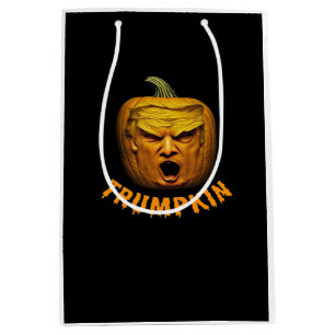 Trumpkin – Funny Donald Pumpkin Halloween Classic Medium Gift Bag