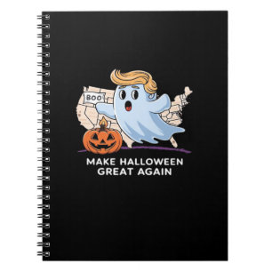 Trumpkin Funny Halloween Boo - Make Halloween Grea Notebook