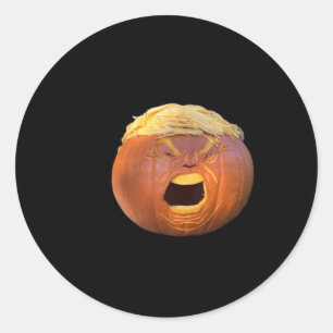 Trumpkin - Funny Halloween Classic Round Sticker