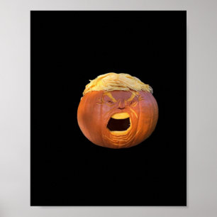 Trumpkin - Funny Halloween Poster