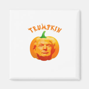 Trumpkin Funny Halloween – Spooky Parody Edition Magnet