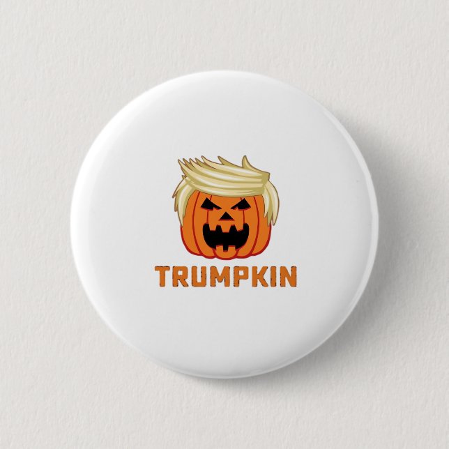 Trumpkin – Funny Parody Slogan 2 Inch Round Button (Front)