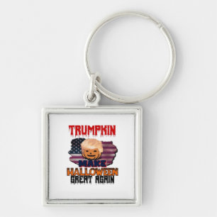 Trumpkin Halloween Classic Keychain