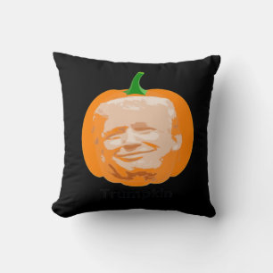 Trumpkin Halloween Classic Throw Pillow