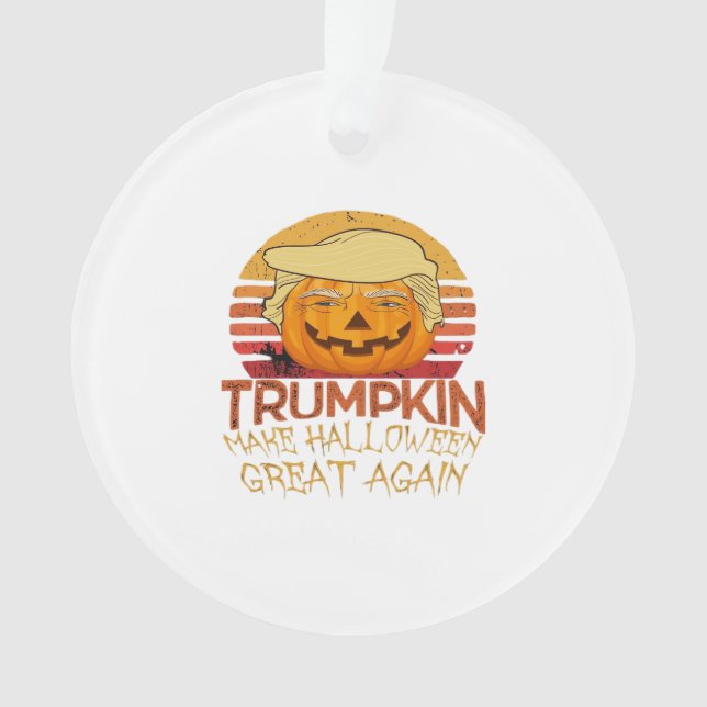 Trumpkin Halloween Funny Classic (devant)
