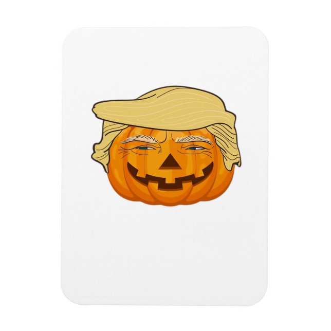 Trumpkin Halloween Funny Classic – Basic Fall Slot Magnet (Vertical)