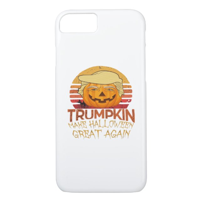 Trumpkin Halloween Funny Classic Case-Mate iPhone Case (Back)
