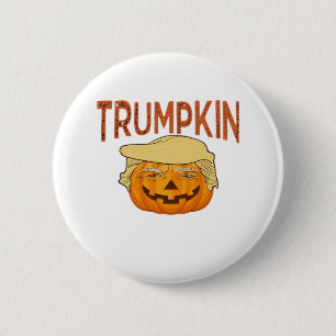 Trumpkin Halloween Funny Classic – Sloth Mask Desi 2 Inch Round Button