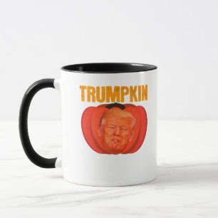 Trumpkin Halloween Jack O Lantern Graphic Funny Mug