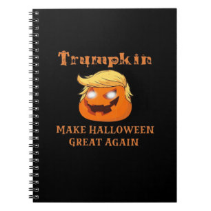 Trumpkin Halloween – Make Halloween Great Again Pu Notebook