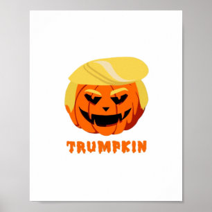 Trumpkin Halloween Poster