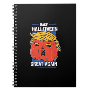 Trumpkin Halloween Pupmkin Classic Notebook
