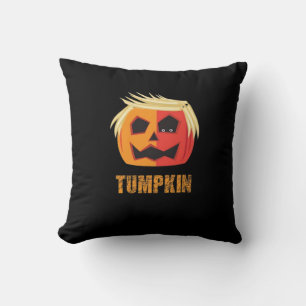 Trumpkin Halloween  Throw Pillow