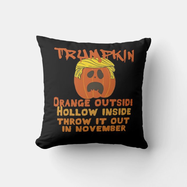 Trumpkin Inside Throw Out November Classic Pillow (Front)