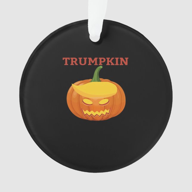 Trumpkin Jack-O-Lantern Classic Ornament (Front)