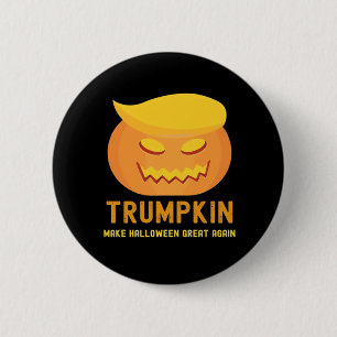 Trumpkin Make Halloween Great Again – Basic Parody 2 Inch Round Button