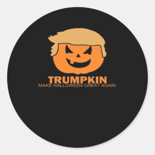 Trumpkin - Make Halloween Great Again Classic Classic Round Sticker