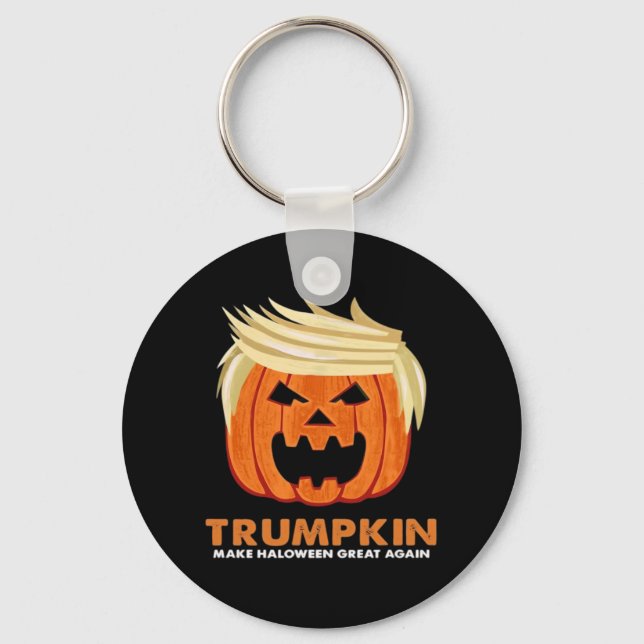 Trumpkin Make Halloween Great Again Classic – Limi Keychain (Front)