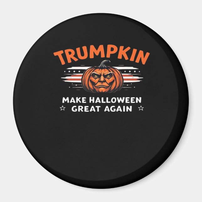 Trumpkin Make Halloween Great Again Classic Magnet (Front)