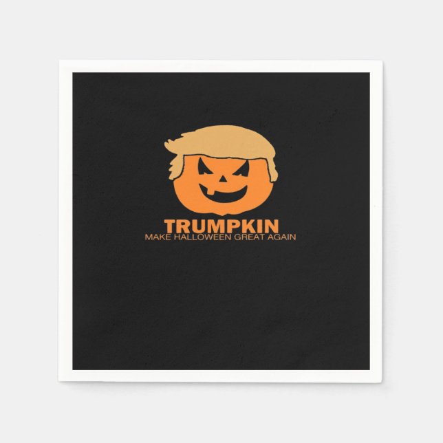Trumpkin - Make Halloween Great Again Classic Napkin (Front)