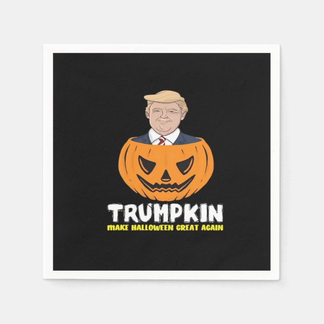 Trumpkin Make Halloween Great Again Classic – Sati Napkin (Front)
