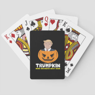 Trumpkin Make Halloween Great Again Classic – Sati Playing Cards