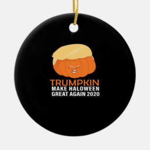 Trumpkin Make Halloween Great Again Classic – Spoo Ceramic Ornament