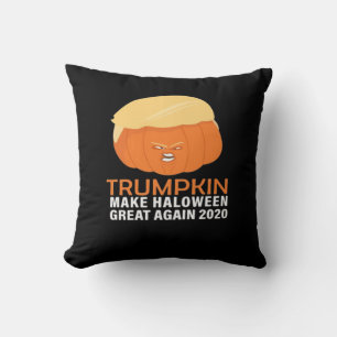 Trumpkin Make Halloween Great Again Classic – Spoo Throw Pillow