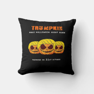 Trumpkin - Make Halloween Great Again Classic Throw Pillow