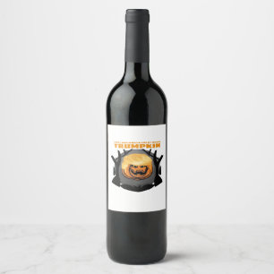 Trumpkin, Make Halloween Great Again Classic Wine Label