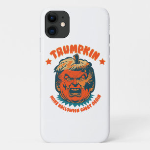 trumpkin make halloween great again funny iPhone 11 case