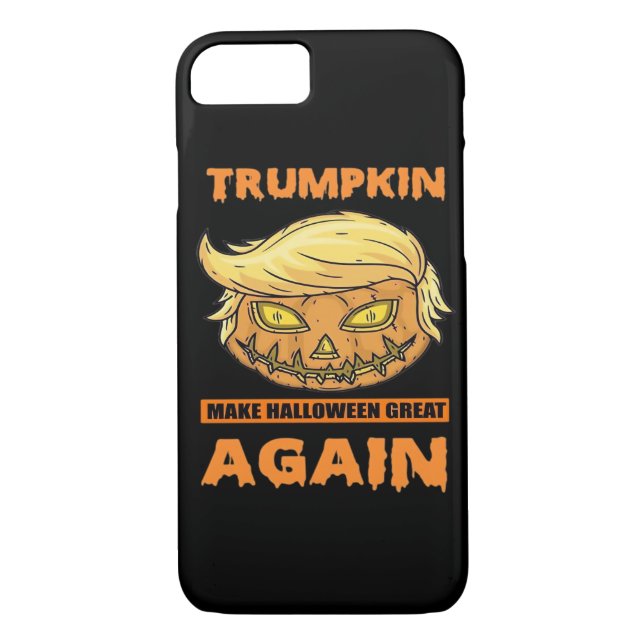 Trumpkin Make Halloween Great Again Funny Classic Case-Mate iPhone Case (Back)