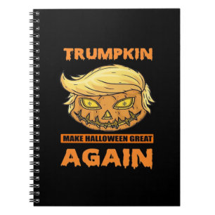 Trumpkin Make Halloween Great Again Funny Classic Notebook